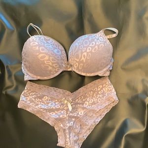Bra and panty set ( NWOT)